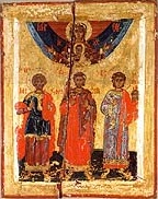 Sv. Mina, sv. Viktor i sv. Vikentije
